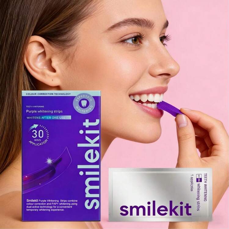 smilekit مبيض الاسنان